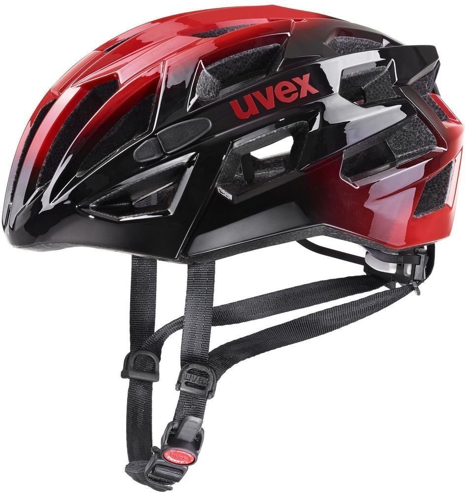 Cyklistická helma UVEX Race 7 Black/Red 51-55 Cyklistická helma