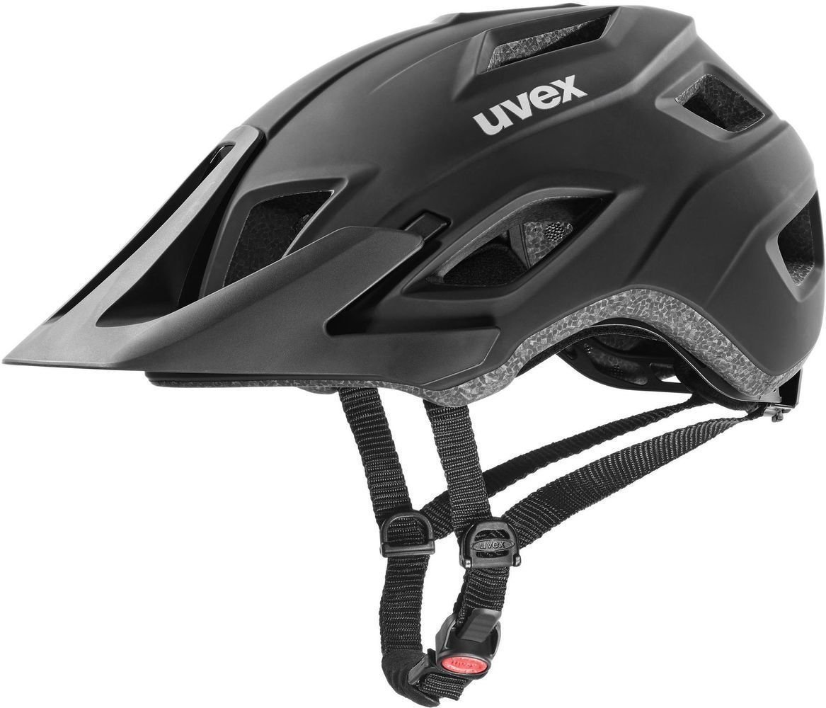 Levně UVEX Access Black Matt 52-57 Cyklistická helma