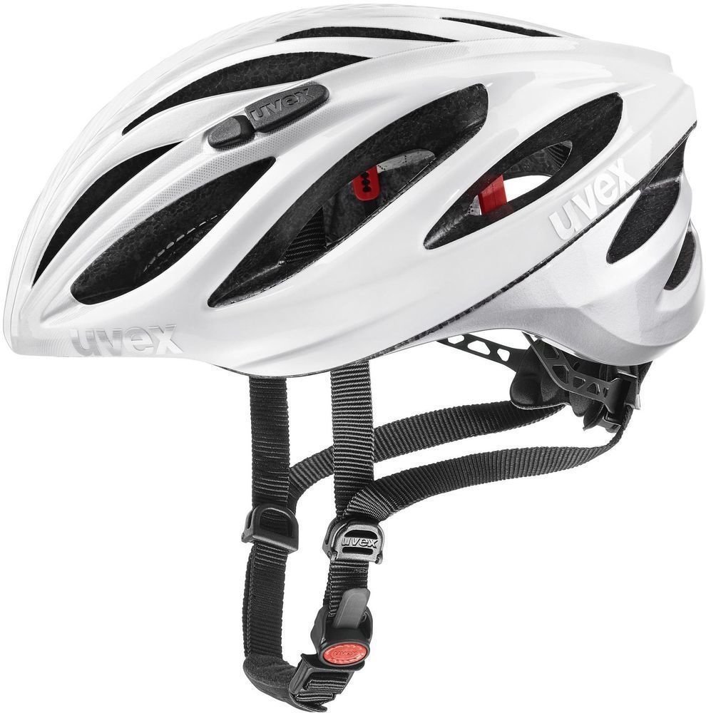 Bike Helmet UVEX Boss Race White-Silver 52-56 Bike Helmet