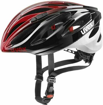 Cyklistická helma UVEX Boss Race Černá-Červená 52-56 Cyklistická helma - 1