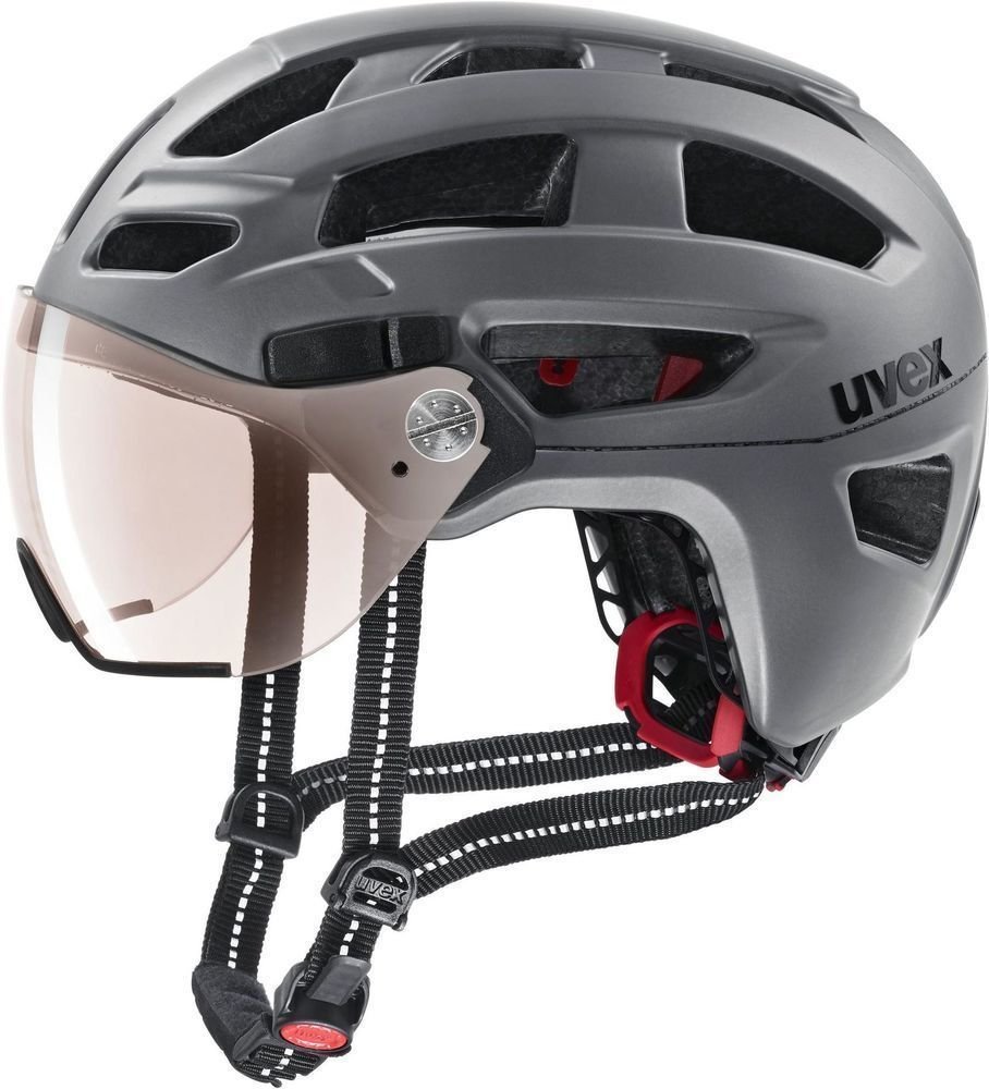 Bike Helmet UVEX Finale Visor Vario Strato Matt 56-61 Bike Helmet