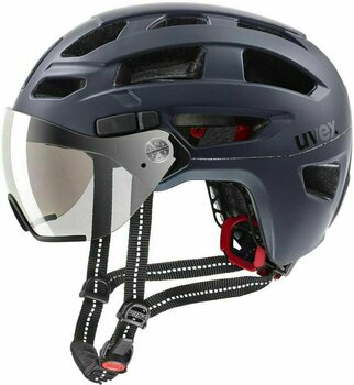 Cyklistická helma UVEX Finale Visor Dark Blue Matt 52-57 Cyklistická helma - 1
