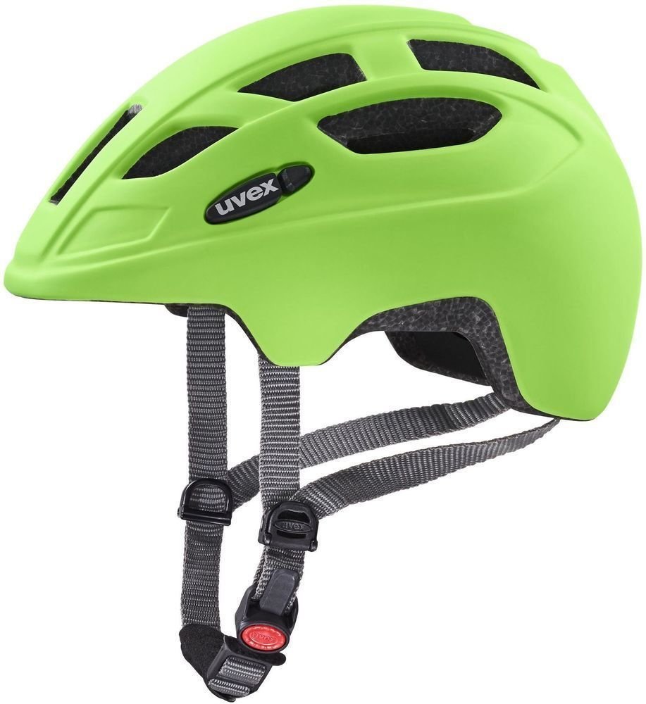 Dětská cyklistická helma UVEX Finale Junior CC Green Matt 51-55 Dětská cyklistická helma