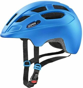Kid Bike Helmet UVEX Finale Junior CC Blue Matt 51-55 Kid Bike Helmet - 1