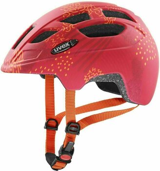 Otroška kolesarska čelada UVEX Finale Junior CC Red/Orange Matt 51-55 Otroška kolesarska čelada - 1