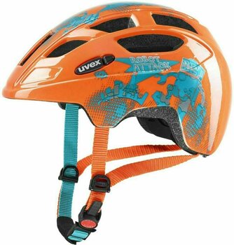 Kid Bike Helmet UVEX Finale Junior Orange Robot 51-55 Kid Bike Helmet - 1