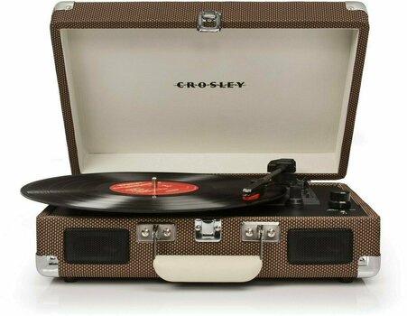 Prenosni gramofon Crosley CR8005A Cruiser Tweed - 1