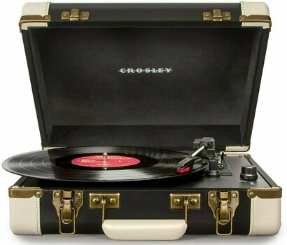 Przenośny gramofon Crosley CR6019A Executive Black/White - 1