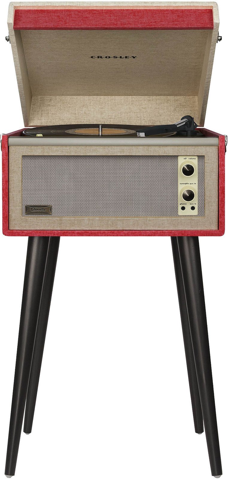 Retro gramofon Crosley CR6233A Bermuda Vintage Red