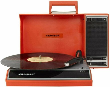 Prenosný gramofón
 Crosley CR6016A Spinnerette Red - 1