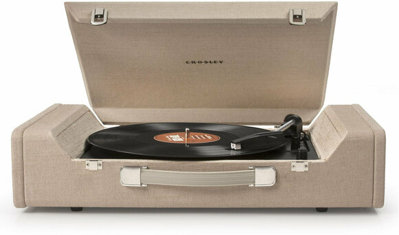Portable turntable
 Crosley CR6232A Nomad Brown - 1