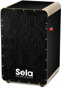 Кахон от фибростъкло Sela Wave Pro Black Pearl - 1