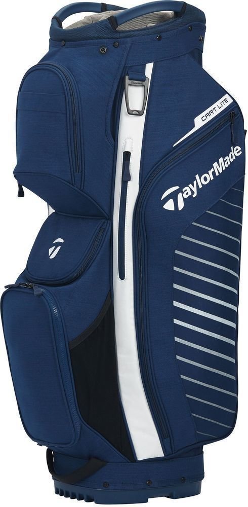 Golf Bag TaylorMade Cart Lite Navy/White Golf Bag