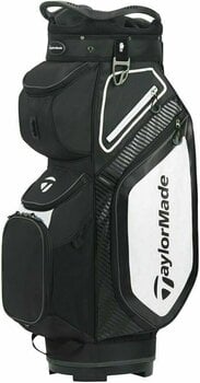 Borsa da golf Cart Bag TaylorMade Pro Cart 8.0 Black/White/Charcoal Borsa da golf Cart Bag - 1