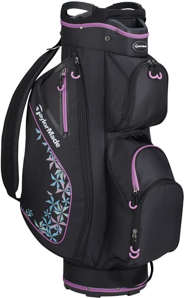 Чантa за голф TaylorMade Kalea Black/Grey/Cool Violet Чантa за голф
