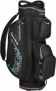 Borsa da golf Cart Bag TaylorMade Kalea Black/Grey/Cool Violet Borsa da golf Cart Bag - 1