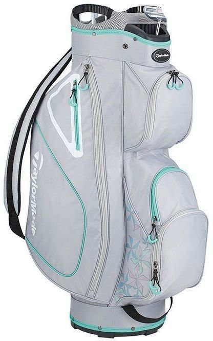 Golf Bag TaylorMade Kalea Grey/Silver/Green Golf Bag