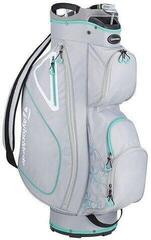 TaylorMade Kalea Cart Bag Grey/Silver/Green 2019