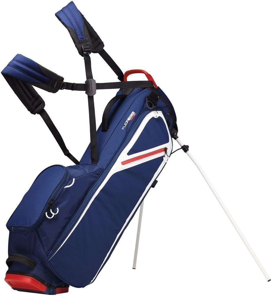 Borsa da golf Stand Bag TaylorMade Flextech Lite Navy/White/Red Borsa da golf Stand Bag