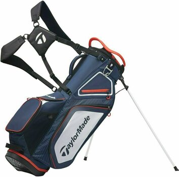 Чантa за голф TaylorMade Pro Stand 8.0 Navy/White/Red Чантa за голф - 1