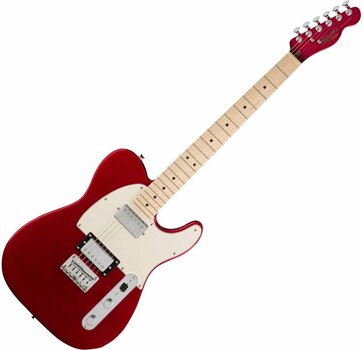 Electric guitar Fender Squier Contemporary Telecaster HH Dark Metallic Red - 1