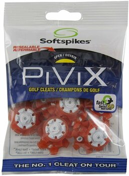 Zubehör für Golfschuhe Softspikes Pivix Fast Twist 3.0 Red - 1