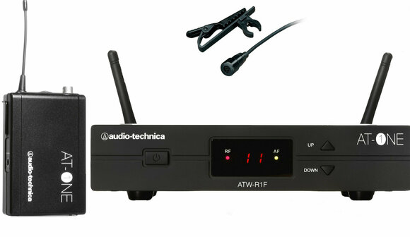 Безжични системи- "брошка" Audio-Technica ATW-11-PF - 1