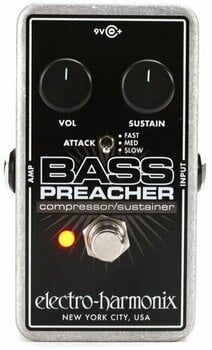 Pedal de efeitos para baixo Electro Harmonix Bass Preacher - 1