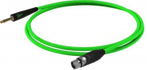 Mikrofónový kábel Bespeco VIPERMA5-GN