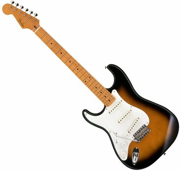 Elektrische gitaar voor linkshandige speler Fender Classic 50s Strat Left-Hand MN Tobacco Sunburst - 1