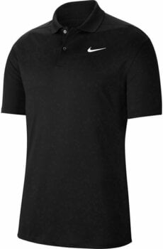 Риза за поло Nike Dri-Fit Victory Solid Черeн-бял S - 1