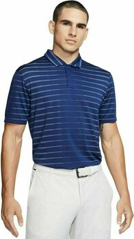 Polo-Shirt Nike TW Dri-Fit Novelty Blue Void/White/Black Oxidized XL - 1