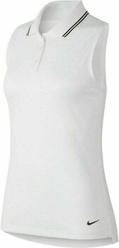 nike women's victory solid sleeveless polo