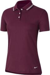 Nike Dri-Fit Victory Solid Womens Polo Shirt Villain Red/White/White M Nike Dri-Fit Victory Solid Womens Polo Shirt Villain Red/White/White M