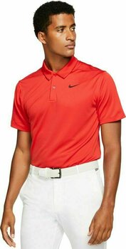 Camiseta polo Nike Dri-Fit Essential Solid University Red/Black XL - 1