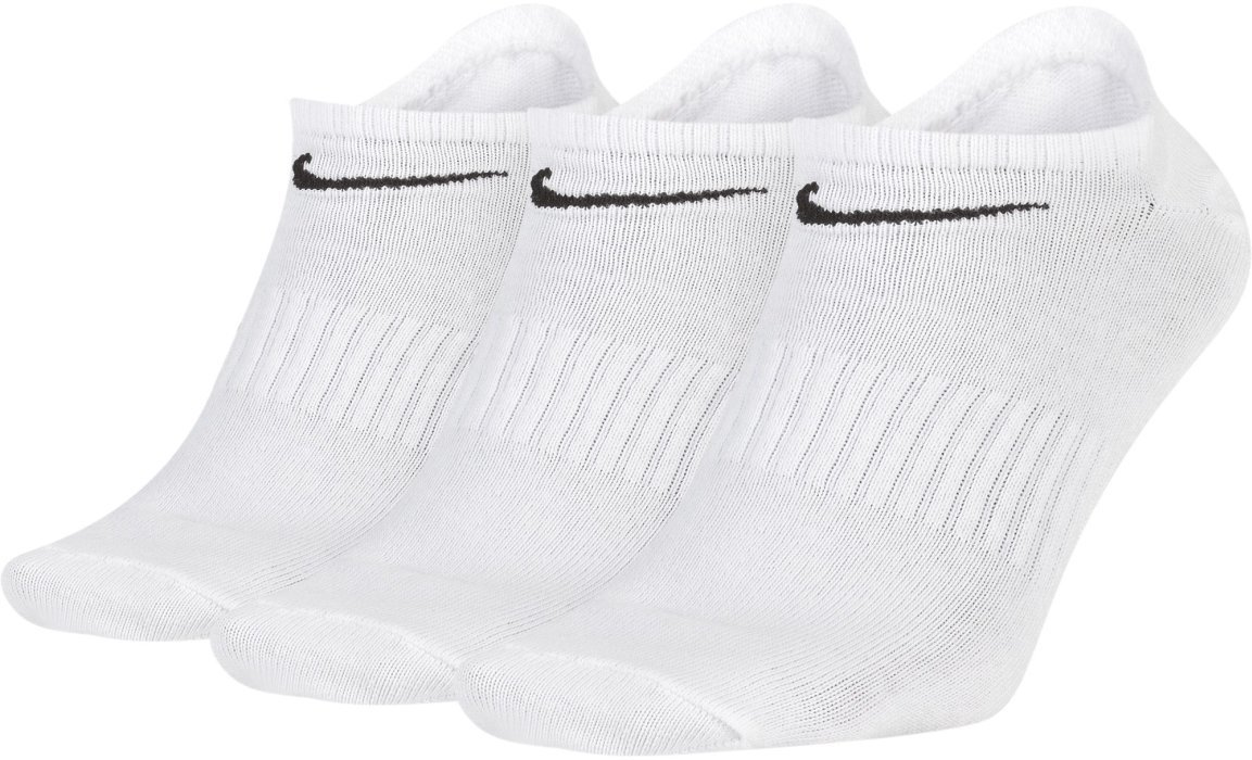 Chaussettes Nike Everyday Lightweight Training No-Show Socks Chaussettes White/Black M