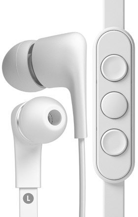 Слушалки за в ушите Jays a-JAYS Five iOS White