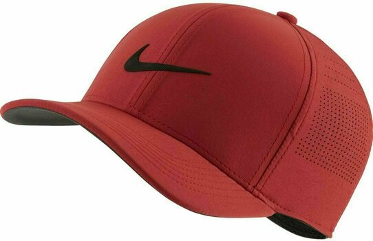 Kasket Nike Aerobill Classic 99 Performance Cap Sierra Red/Anthracite/Black S-M - 1