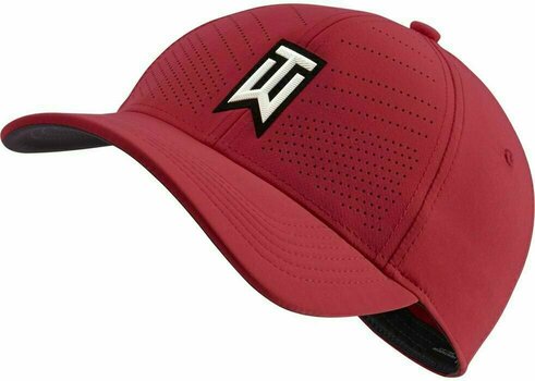 Kasket Nike TW Aerobill Heritage 86 Performance Cap Gym Red/Anthracite/Black S-M - 1