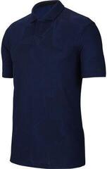 Nike TW Dri-Fit Camo Jacquard Mens Polo Shirt Blue Void/Black XL Nike TW Dri-Fit Camo Jacquard Mens Polo Shirt Blue Void/Black XL