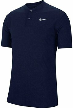 Poloshirt Nike Dri-Fit Victory Mens Polo Shirt Blue Void/White L - 1