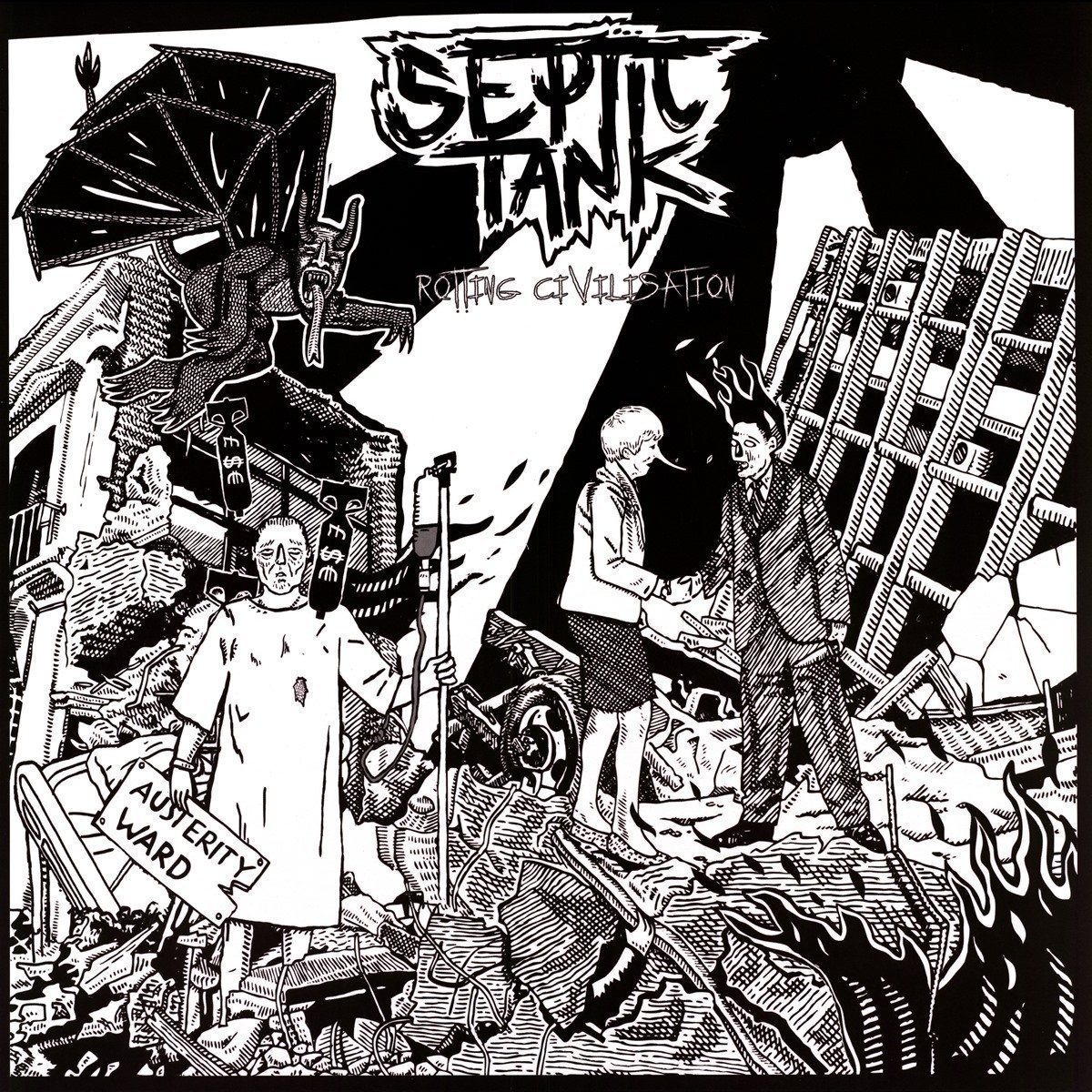 Vinyylilevy Septic Tank - Rotting Civilisation (LP)