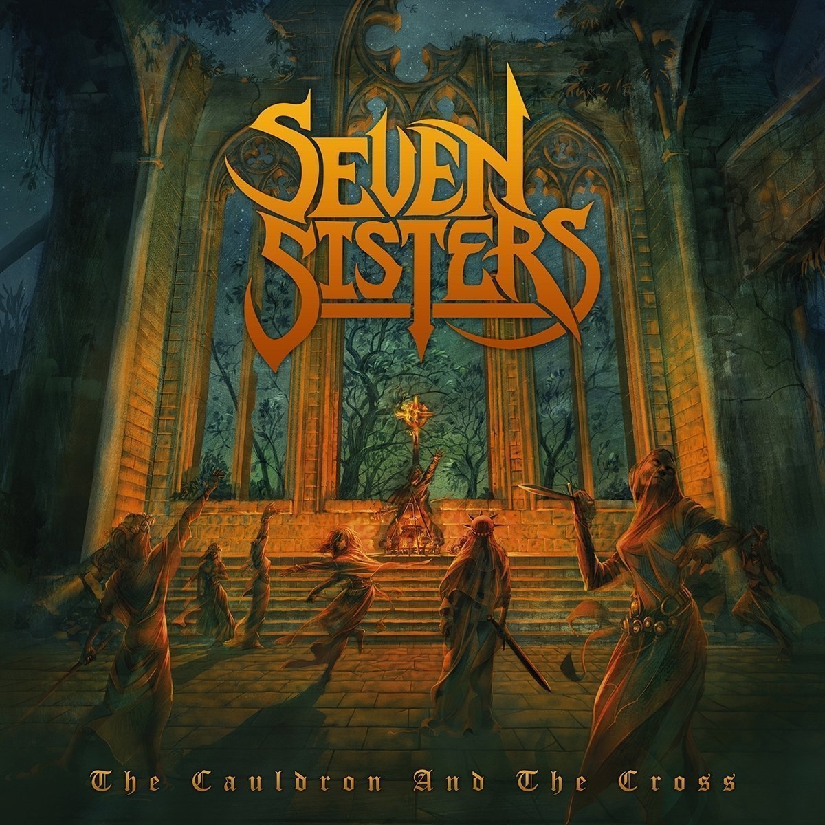 Disque vinyle Seven Sisters - The Cauldron And The Cross (2 LP)