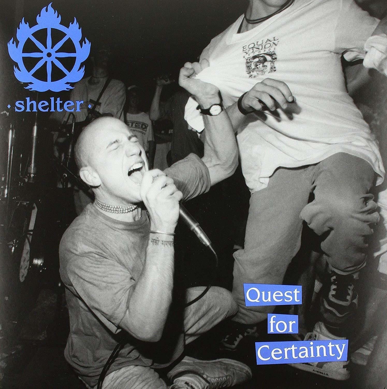 Disco de vinil Shelter - Quest For Certainty (Marbled Clear Coloured) (LP)