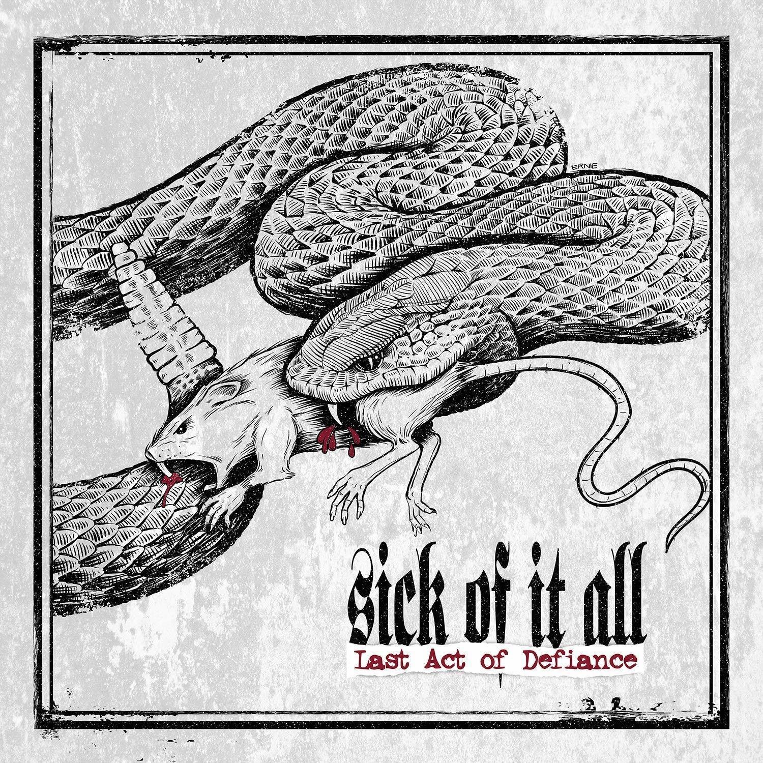 Schallplatte Sick Of It All - Last Act Of Defiance (Limited Edition) (Grey Coloured) (LP)