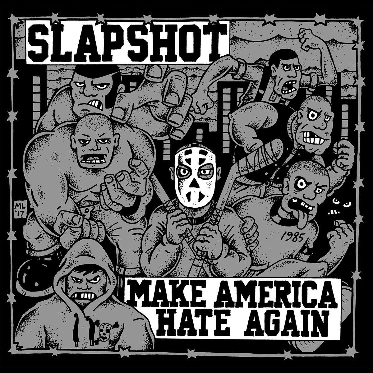 Δίσκος LP Slapshot - Make America Hate Again (Coloured) (LP)