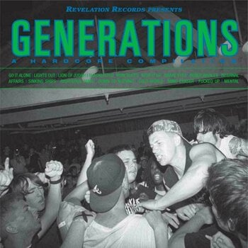 Hanglemez Various Artists - Generations - A Hardcore Compilation (Green Coloured) (LP) - 1