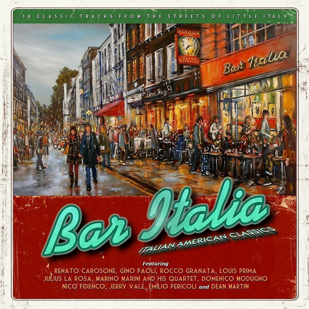 Disco de vinilo Various Artists - Bar Italia (Italian-American Classics) (LP)