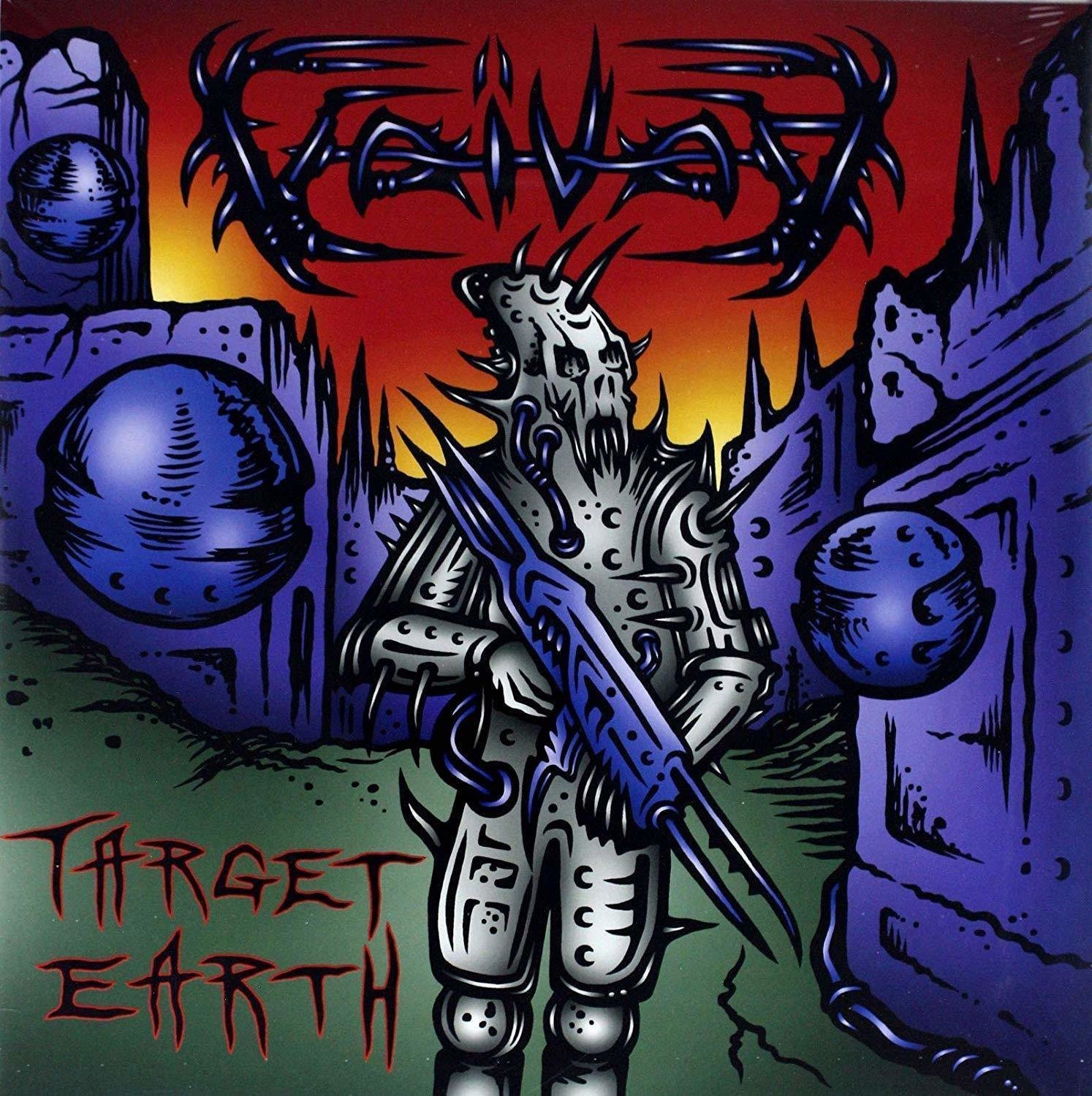 Vinylskiva Voivod - Target Earth (Picture Disc) (2 LP)