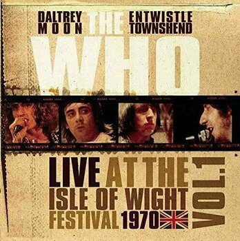 Vinyl Record The Who - Live At The Isle Of Wight Vol 1 (2 LP) - 1